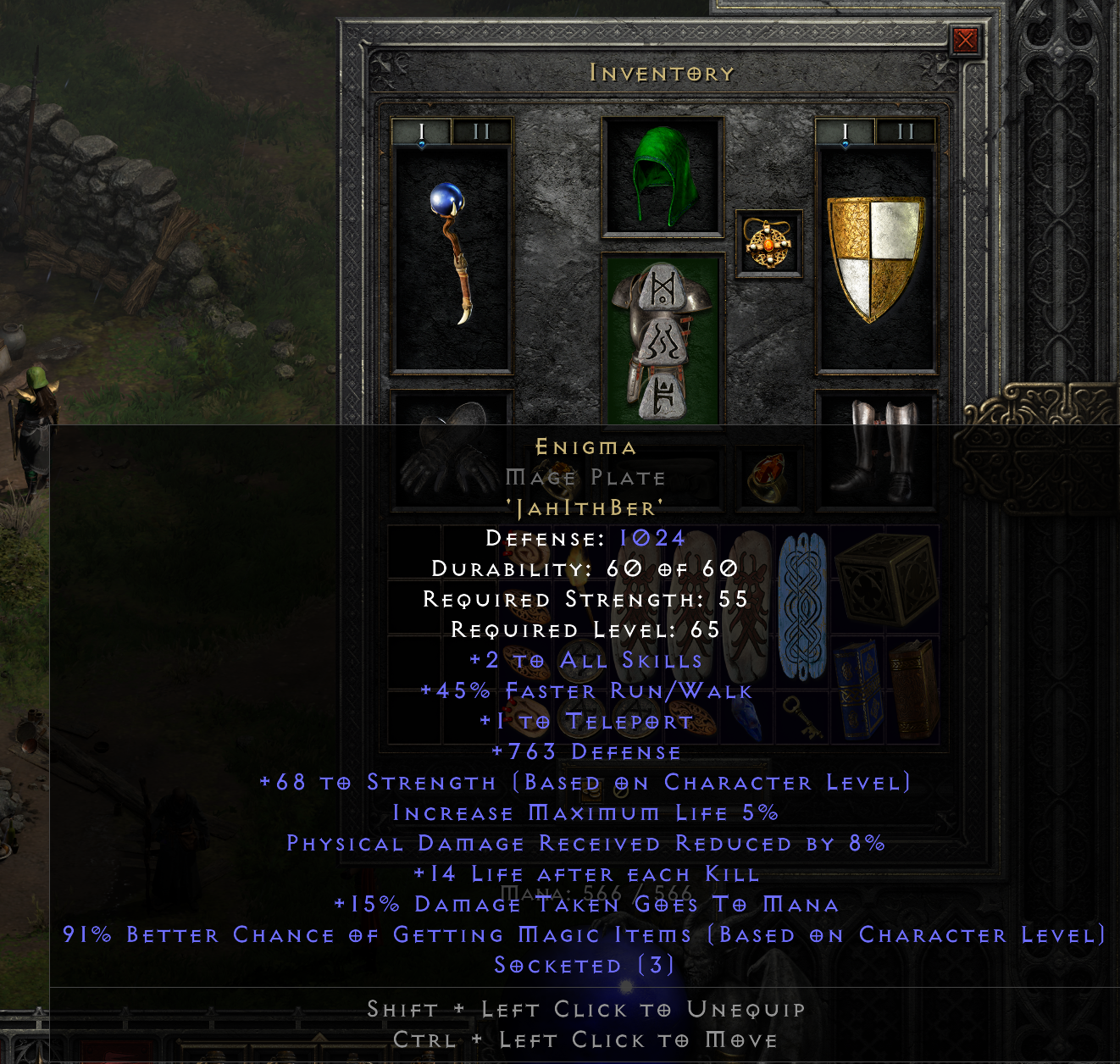 Enigma — Crafted after hitting rich with D2Oculus